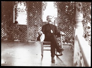 アメリカ海軍将校ウィリアムトーマスサンプソン、ハバナ、1902年（銀ゼラチンプリント）