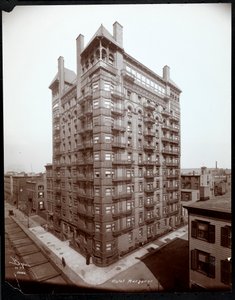 ホテルマーガレット、ブルックリン、1907年（銀ゼラチンプリント） 作： Byron Company