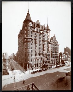 ホテルウォルトン、フィラデルフィア、1905年頃（銀ゼラチンプリント）