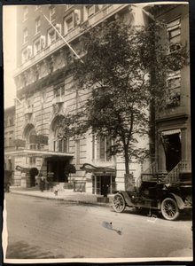 ロバートトリートホテル、ニューアーク、ニュージャージー、1916年のビュー（銀ゼラチンプリント）