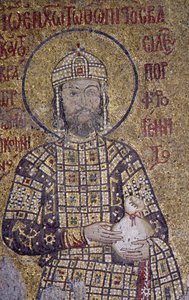 アヤソフィアのヨハネ・コムネヌス皇帝（モザイク画 作： Byzantine