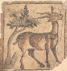 木の近くのラム、400秒 作： Byzantine