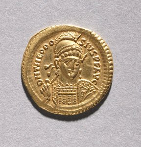 テオドシウス2世とバレンチニア3世の固相線 作： Byzantine