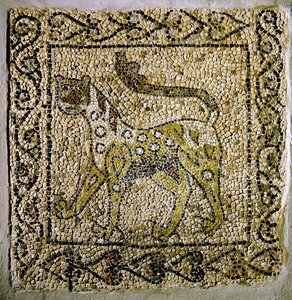 Spotted Panther、1213（モザイク） 作： Byzantine