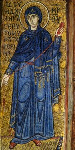 受胎告知の聖母、11世紀 作： Byzantine Byzantine