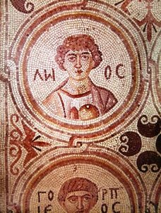 今年の月（モザイク） 作： Byzantine School