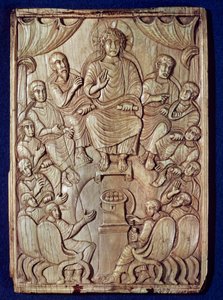 十二使徒キリスト 作： Byzantine School