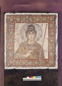 カルタゴの聖母（モザイク） 作： Byzantine School