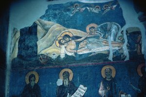 嘆き、1164年頃 作： Byzantine School