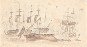 海の戦い 作： C.A. Lorentzen