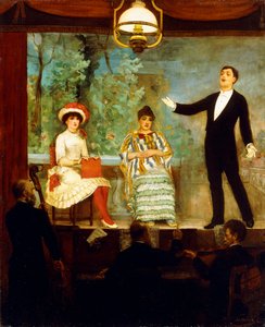音楽ホール、1889 作： C.A. Paul de la Boulaye