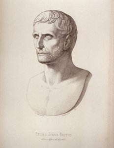1849年にB.Barlocciniによって彫刻されたルシウスジュニウスブルータスの肖像