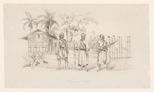 Atchinese 軍隊 (オブジェクトのタイトル) 作： C.D. Wulf (attributed to)