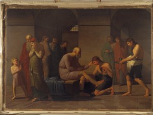 ソクラテスの死 作： C.F. Høyer