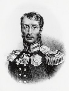 1797年からプロイセン王となったフリードリッヒ・ウィリアム3世（1770-1840）の肖像、エングレーヴィング 作： J.B. and Brown J. Rowbotham