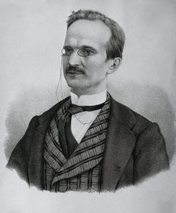 イタリアの政治家、ウルバノ・ラッタッツィ（1808-1873）の肖像、リトグラフ 作： J.B. and Brown J. Rowbotham