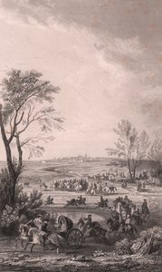 ルイ14世によるコンデの町の奪取、4月26日 作： J.B. and Brown J. Rowbotham