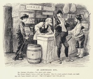 An Adirondack Idyl（リトグラフ 作： C.J. Taylor