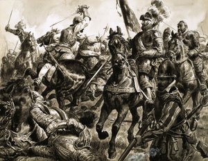 正体不明の戦闘シーン
