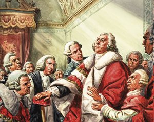 ウィリアム・ピット、1778年、議会で最後の演説