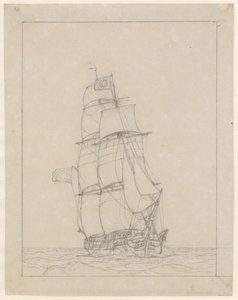 ブリッグ 作： Christoffer Wilhelm Eckersberg