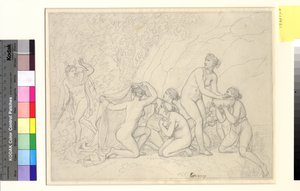 ダイアナとアクテオン。 作： Christoffer Wilhelm Eckersberg
