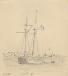 スクーナー 作： Christoffer Wilhelm Eckersberg