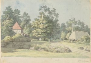 Mønのレンガ工場 作： Christoffer Wilhelm Eckersberg
