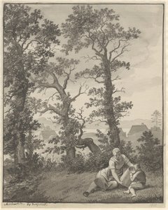 Skjoldnæsholm周辺から 作： Christoffer Wilhelm Eckersberg