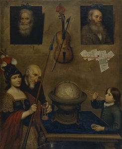 Ludvig Holberg の「Jeppe på Bjerget」の第 3 幕第 3 場のモチーフ 作： Christoffer Wilhelm Eckersberg