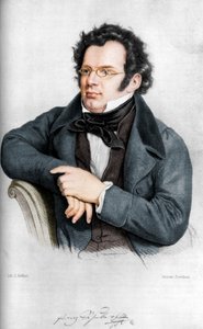 Franz Peter Schubert 1797-1828、オーストリアの作曲家 作： C Helfert