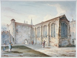 Holy Trinity Chapel, Leadenhall Street, known as Leadenhall Chapel, City of London, 1805年。             作： C John M Whichelo