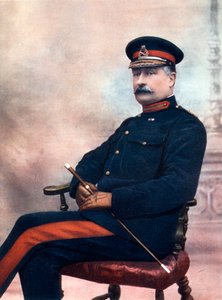 チャールズエドモンドノックス少将、1902年南アフリカ共和国第12旅団を指揮。 作： C Knight