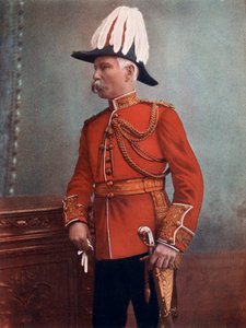 少将 GH マーシャル、指揮王立砲兵隊、南アフリカ野戦部隊、1902 年。
