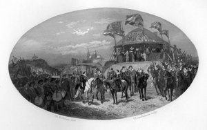オランダ、オレンジのフレデリクヘンドリックによるs-Hertogenboschのキャプチャ、1629年、c1870。 作： Domenico del Barbiere