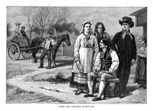 フィンランドのタイプと衣装、1879