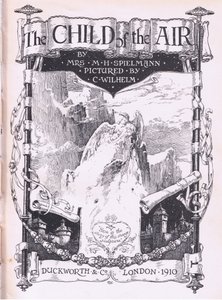 ダックワース社「The Child of the Air」からのタイトルページデザイン