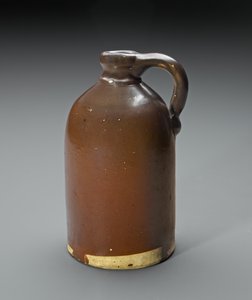 水差し 1870年～1872年頃（スリップグレーズドストーンウェア 作： C. William Knox