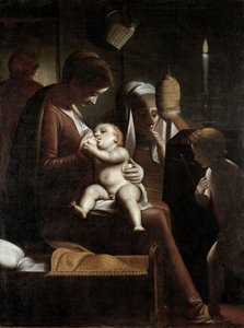 キャンドルの聖母」 1570-1575年