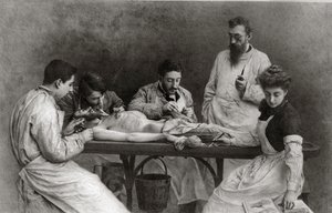 実践的な学校の終わり、1902 作： Camille Felix Bellanger