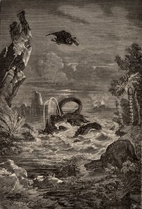 恐竜時代の地球 作： Camille Flammarion