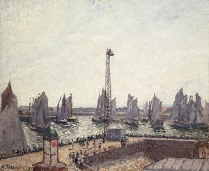 アウターハーバーとクレーン、ルアーブル。フォレポートとアンスデパイロット、ルアーブル、1903