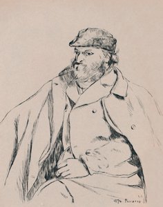 セザンヌの肖像、1874年頃、1946年