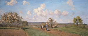 1872年春 作： Camille Jacob Pissarro