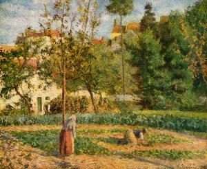 オーチャード、1879年、1939年。 作： Camille Jacob Pissarro