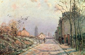 道路、冬の影響、1872