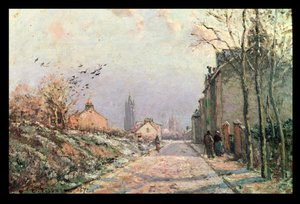 道、冬の影響;ラ・ルート、エフェ・ド・ハイバー、1872