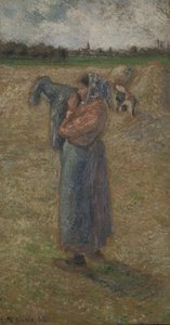 野原の女、1882年。