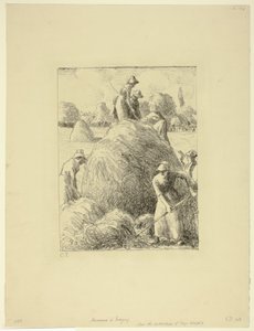 エラニーのヘイメーカー 作： Camille Pissarro