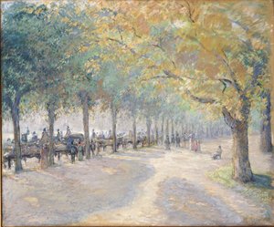 ハイドパーク、ロンドン 作： Camille Jacob Pissarro